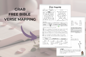 Free Verse mapping for beginners Bible study resources
